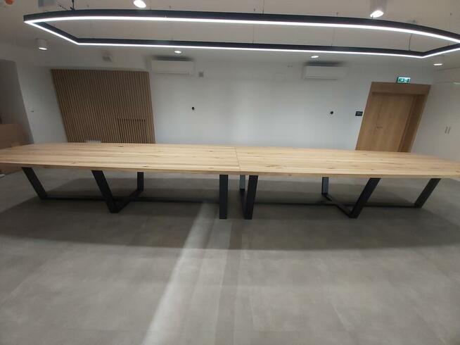 Stół drewniany, dębowy, na wymiar. Warszawa.