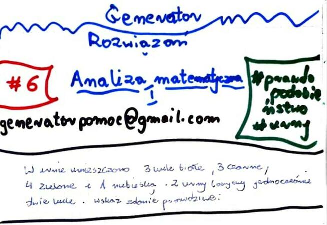 Rekurencja, Równanie charakterystyczne, -Zestaw rozwiązań