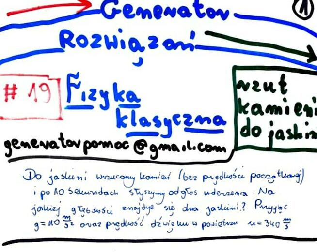 Rzut poziomy, ukośny, Zasięg - Zestaw rozwiązań.