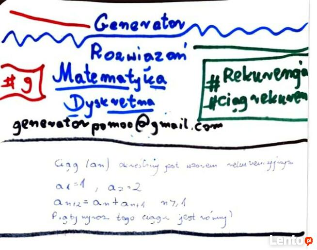 Rekurencja, Równanie charakterystyczne, -Zestaw rozwiązań