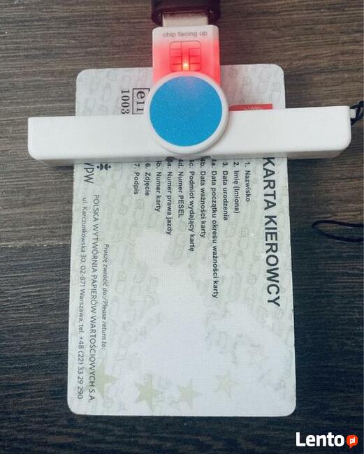 ️Mini Czytnik Kart Kierowców️Bryloczek️