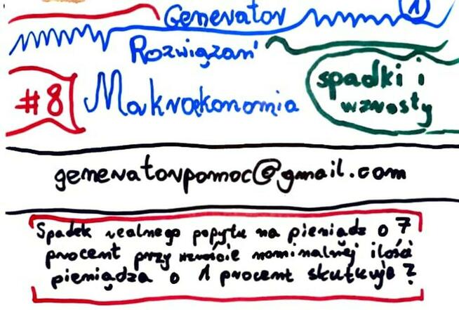 Model Keynesa / Zmiana cen i dóbr / Zestaw rozwiązań. Studia