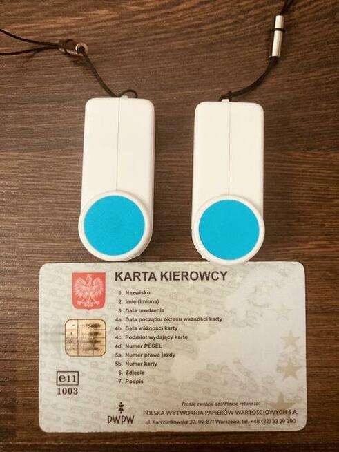 ️Mini Czytnik Kart Kierowców️Bryloczek️