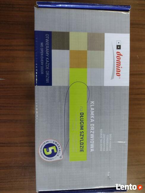 Klamka do drzwi wewn. z długim szyldem - ROMANA M9 nikiel