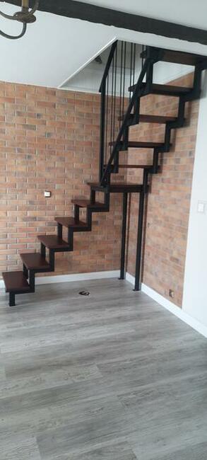 Schody wewnętrzne I zewnętrzne barierki loft ogrodzenia