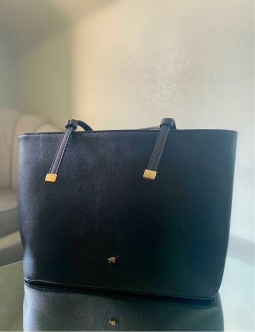 Torba A4 Anna Field na ramię czarna casual