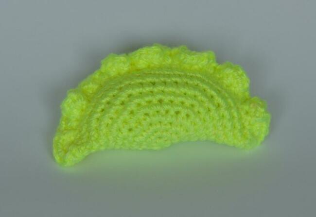 Pierogi szydełkowe - polskie rękodzieło, igielnik, ozdoba...