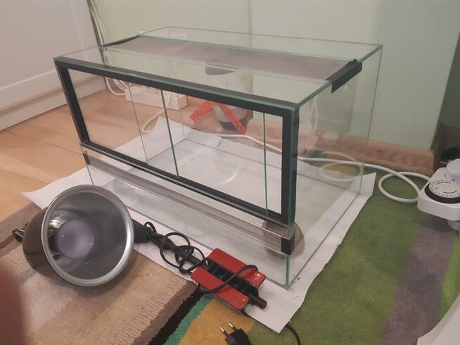 Sprzedam terrarium dla młodego gekona