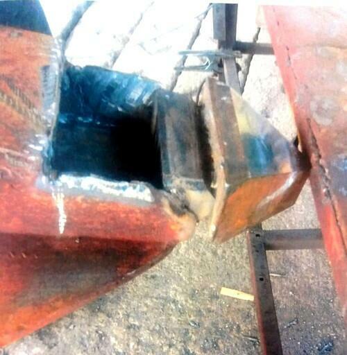 Grot szpic do pazura chwytaka do złomu