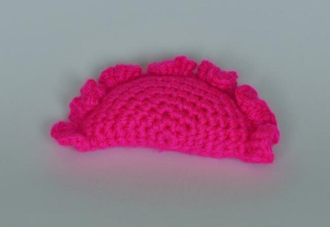 Pierogi szydełkowe - polskie rękodzieło, igielnik, ozdoba...