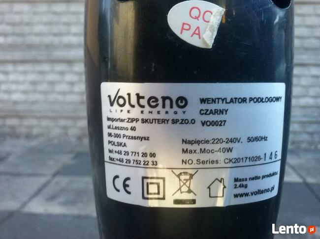 Wentylator duży i mały.