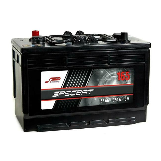 Akumulator 6V 165Ah 850A SPECBAT AGRO EN LEWY PLUS