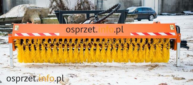 Zamiatarka szczotkowa, odśnieżarka, obmiatarka ZE 120-200 cm