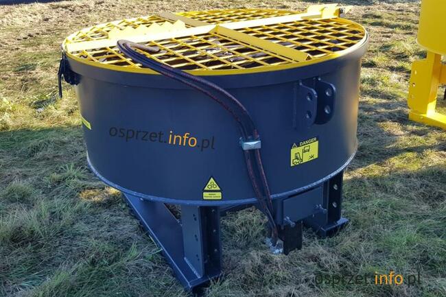 Mieszalnik bębnowy do betonu i pasz 600-1800 litrów