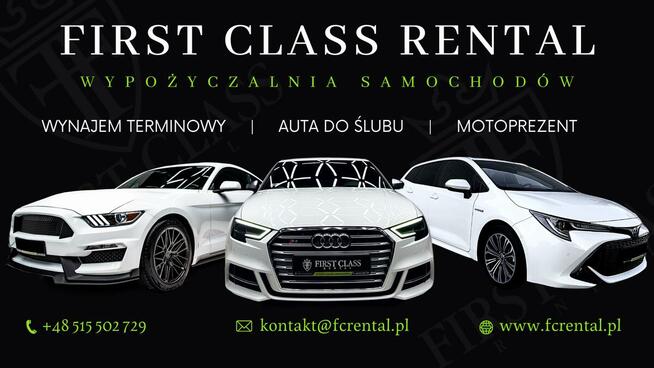 Wypożyczalnia samochodów / wynajem aut / auto do ślubu