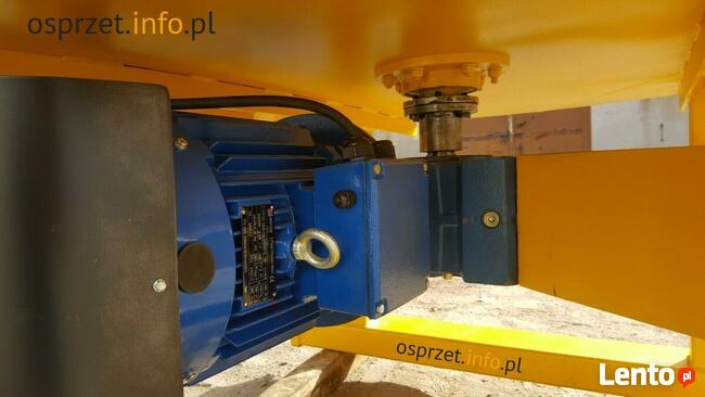 Mieszalnik do betonu 400-1200L - elektryczny z przekładnią