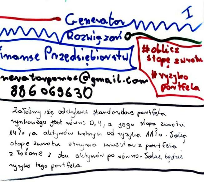 ROE, ROA, WRN, Stopa zwrotu, Ryzyko - Zestaw Rozwiązań