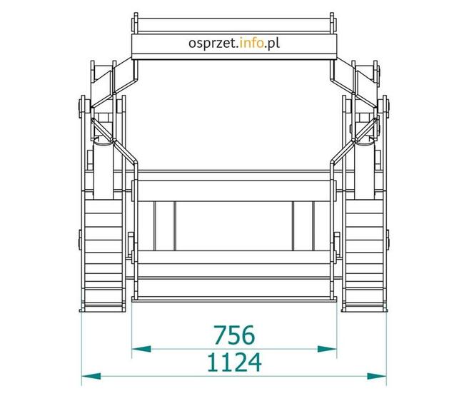 MINI Chwytak do drewna, bali, chrustu do miniładowarki