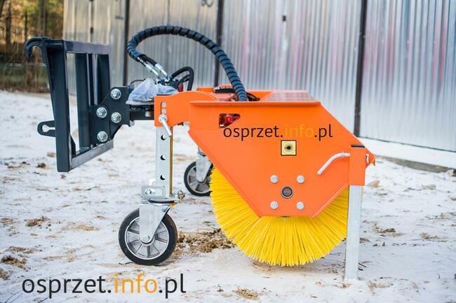 Zamiatarka szczotkowa, odśnieżarka, obmiatarka ZE 120-200 cm
