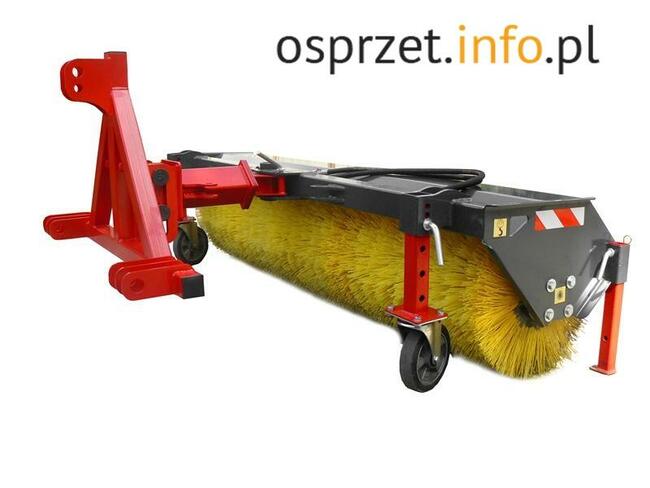Zamiatarka szczotkowa, odśnieżarka, obmiatarka ZE 120-200 cm