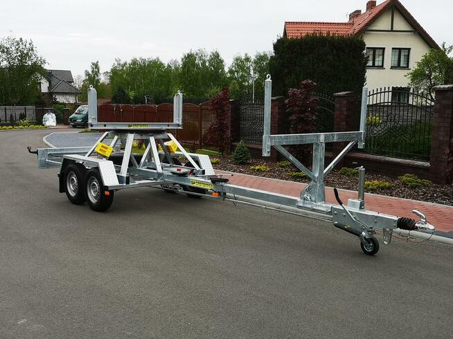 Przyczepa kłonicowa dłużyca Przewóz długich elemntów