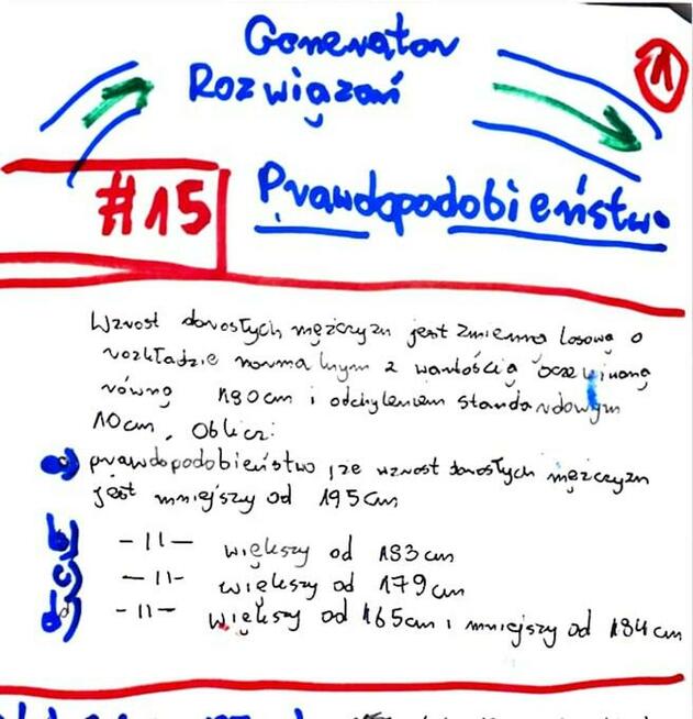 Prawdopodobieństwo, frakcja, odsetek - Zestaw Rozwiązań