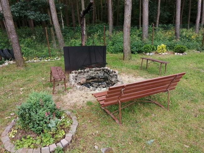 domek letniskowy z kominkiem zwierzęta mile widziane