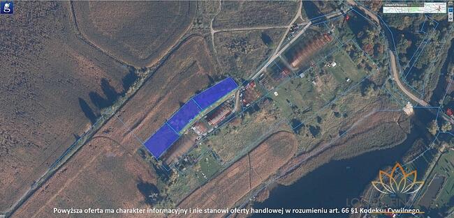 Działka budowlana Zawada gm. Przechlewo Zawada, Zawada