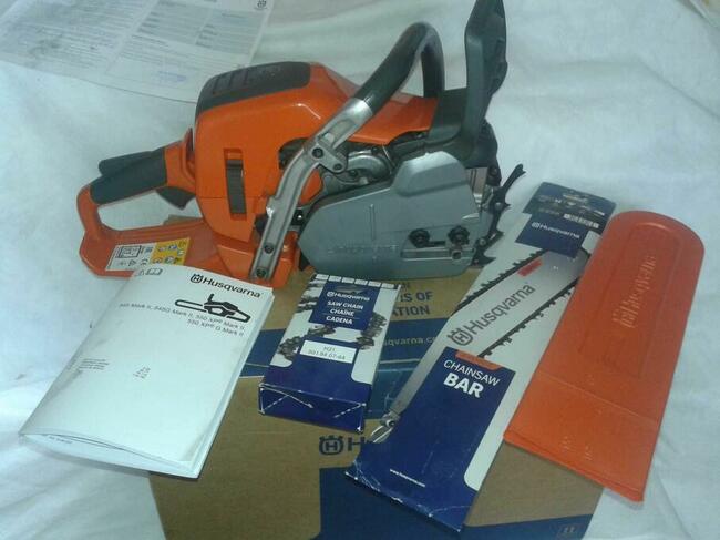 pilarka HUSQVARNA 550XP mark 2 moc 4 pila jak nowa gwarancja