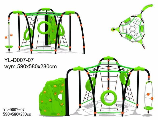 Plac zabaw dla basenu - Childrens playground for the pool.