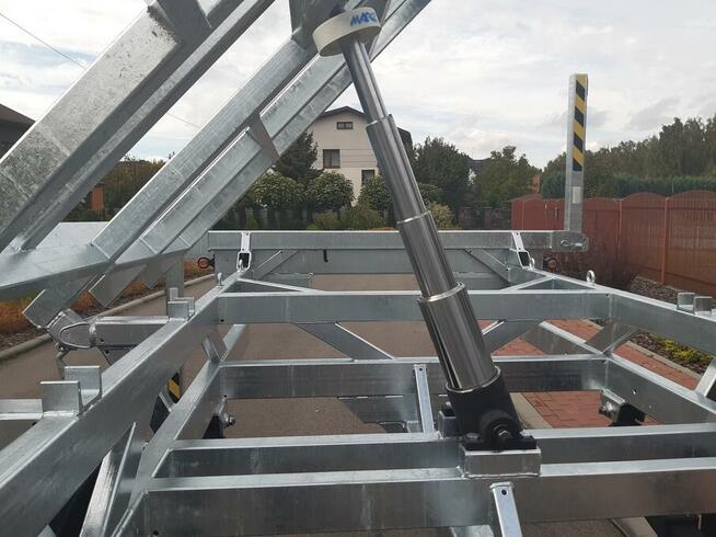 Przyczepa kłonicowa dłużyca Przewóz długich elemntów