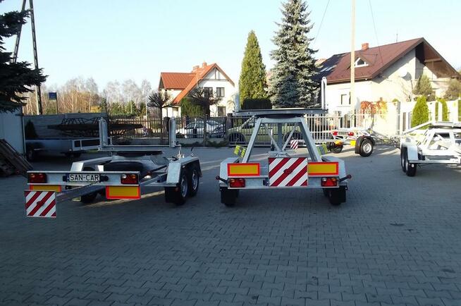 Przyczepa kłonicowa dłużyca Przewóz długich elemntów