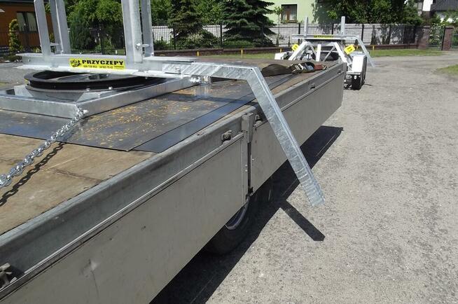 Przyczepa kłonicowa dłużyca Przewóz długich elemntów