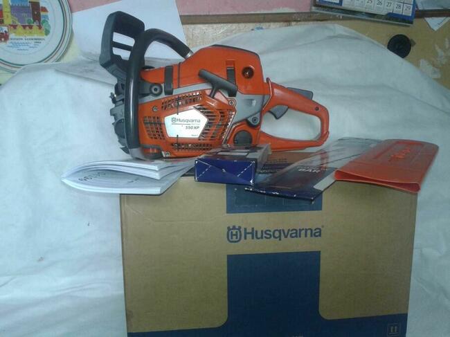 pilarka HUSQVARNA 550XP mark 2 moc 4 pila jak nowa gwarancja