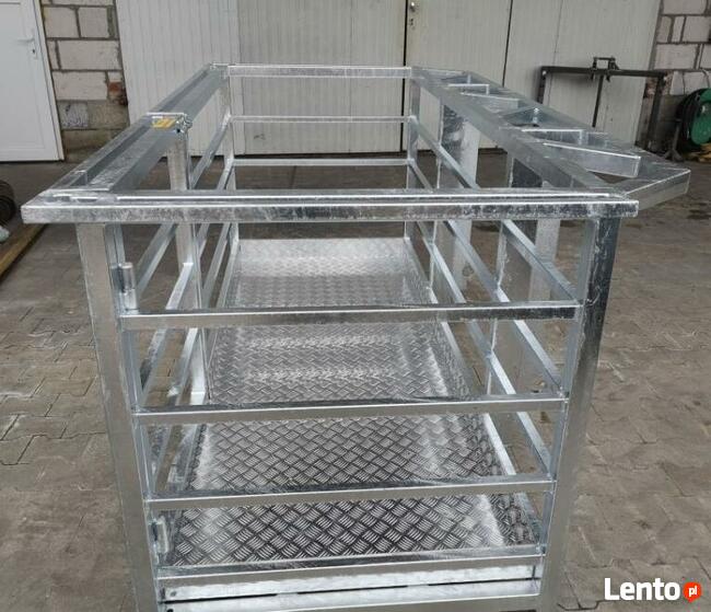 Kosz narzędziowy, kosz roboczy do ładowarki lub koparki