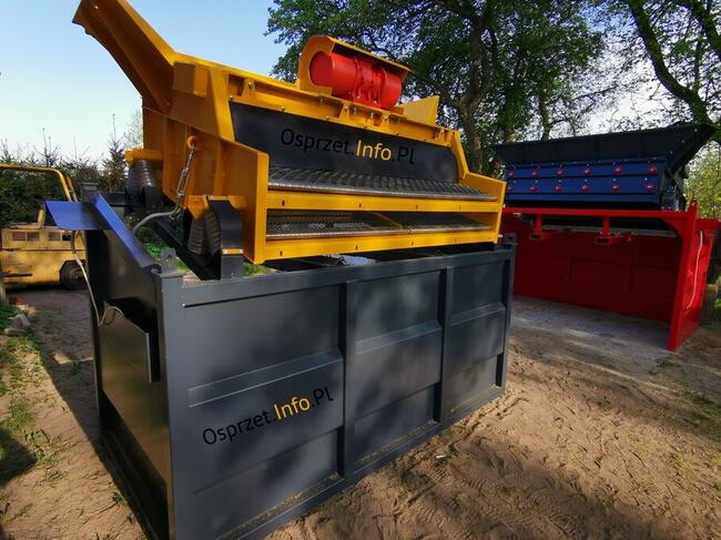 Przesiewacz wibracyjny PWB-40 - 2 frakcje przesiewania