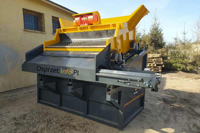 Przesiewacz wibracyjny PWB - 3 frakcje - sita 3,0 m2