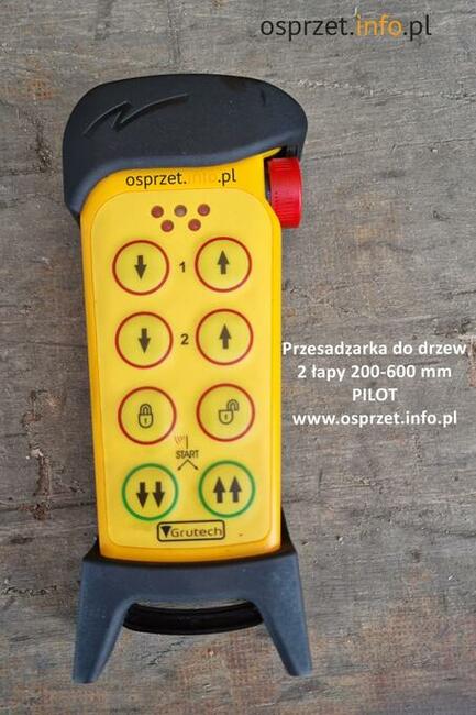 Przesadzarka do drzew PD 200-600 - regulowana, z mocowaniem