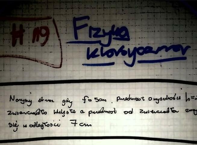 Obraz od zwierciadła wklęsłego i wypukłego - Rozwiązania