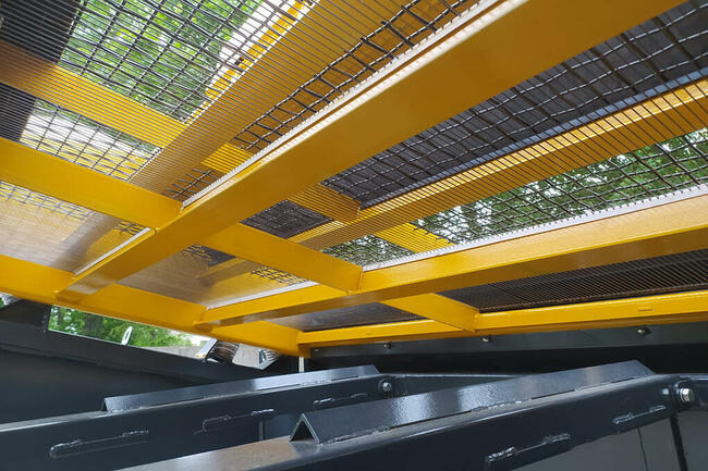 Przesiewacz wibracyjny PWB - 3 frakcje - sita 3,0 m2