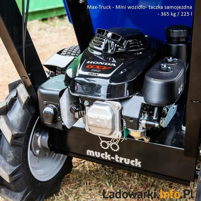 Max-Truck - Mini wozidło- taczka samojezdna - 365 kg / 225 l