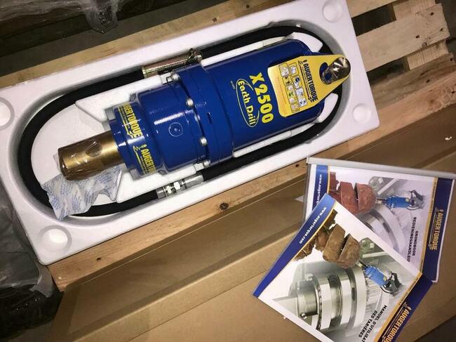 Wiertnica X2500 do minikoparki 3T, hydrauliczna, nowa