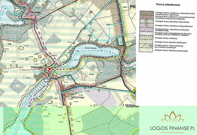Działka budowlana Zawada gm. Przechlewo, Zawada
