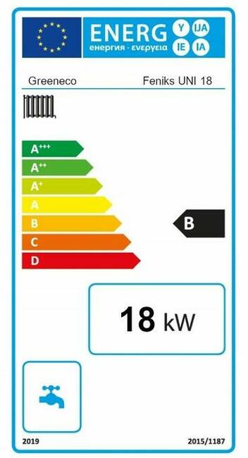 Piec kocioł na drewno i węgiel 18kw 180m2 5 klasa Ecodesign