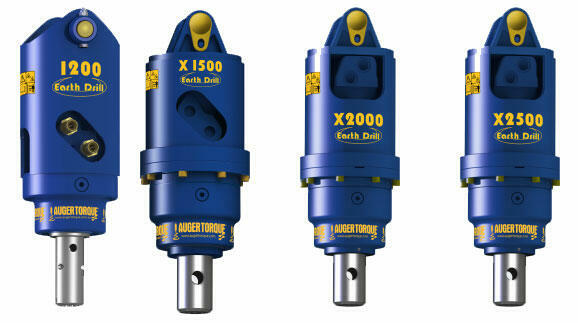 Wiertnica X2500 do minikoparki 3T, hydrauliczna, nowa