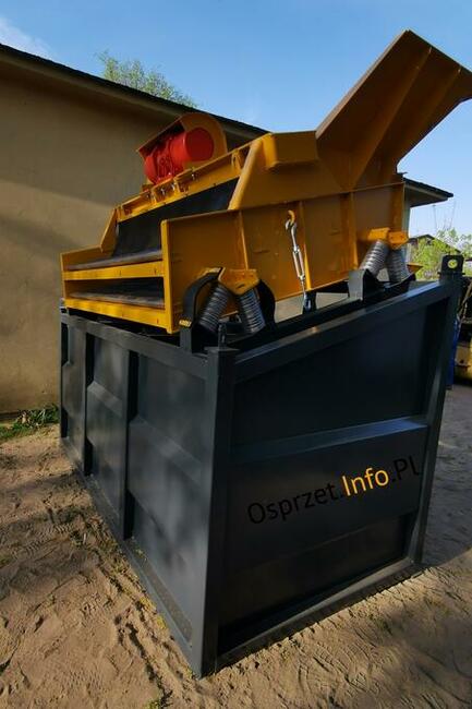 Przesiewacz wibracyjny PWB-40 - 2 frakcje przesiewania