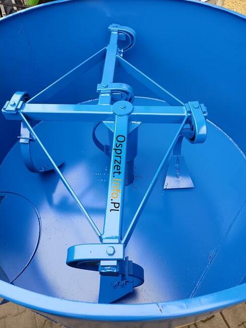 Betoniarka elektryczna bębnowa 400 - 1200 L, mieszalnik