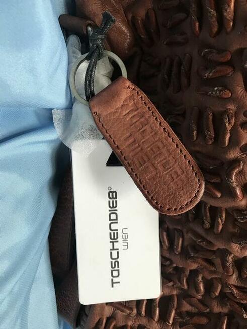 Duża Torba Na Ramię Ze Skóry Bydłęcej Taschendieb Wien