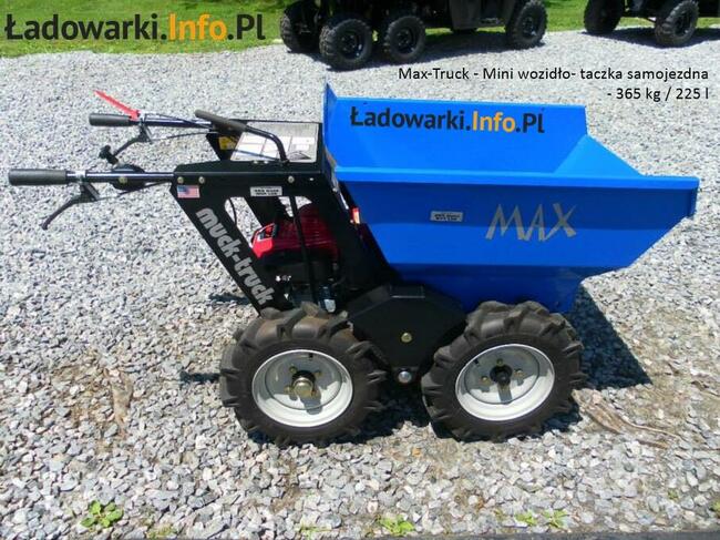 Max-Truck - Mini wozidło- taczka samojezdna - 365 kg / 225 l