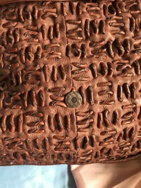 Duża Torba Na Ramię Ze Skóry Bydłęcej Taschendieb Wien